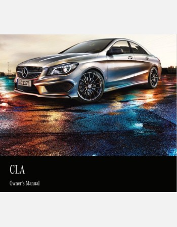 mercedes benz cla 2013 2014 &2015 owners manual lhd&rhd